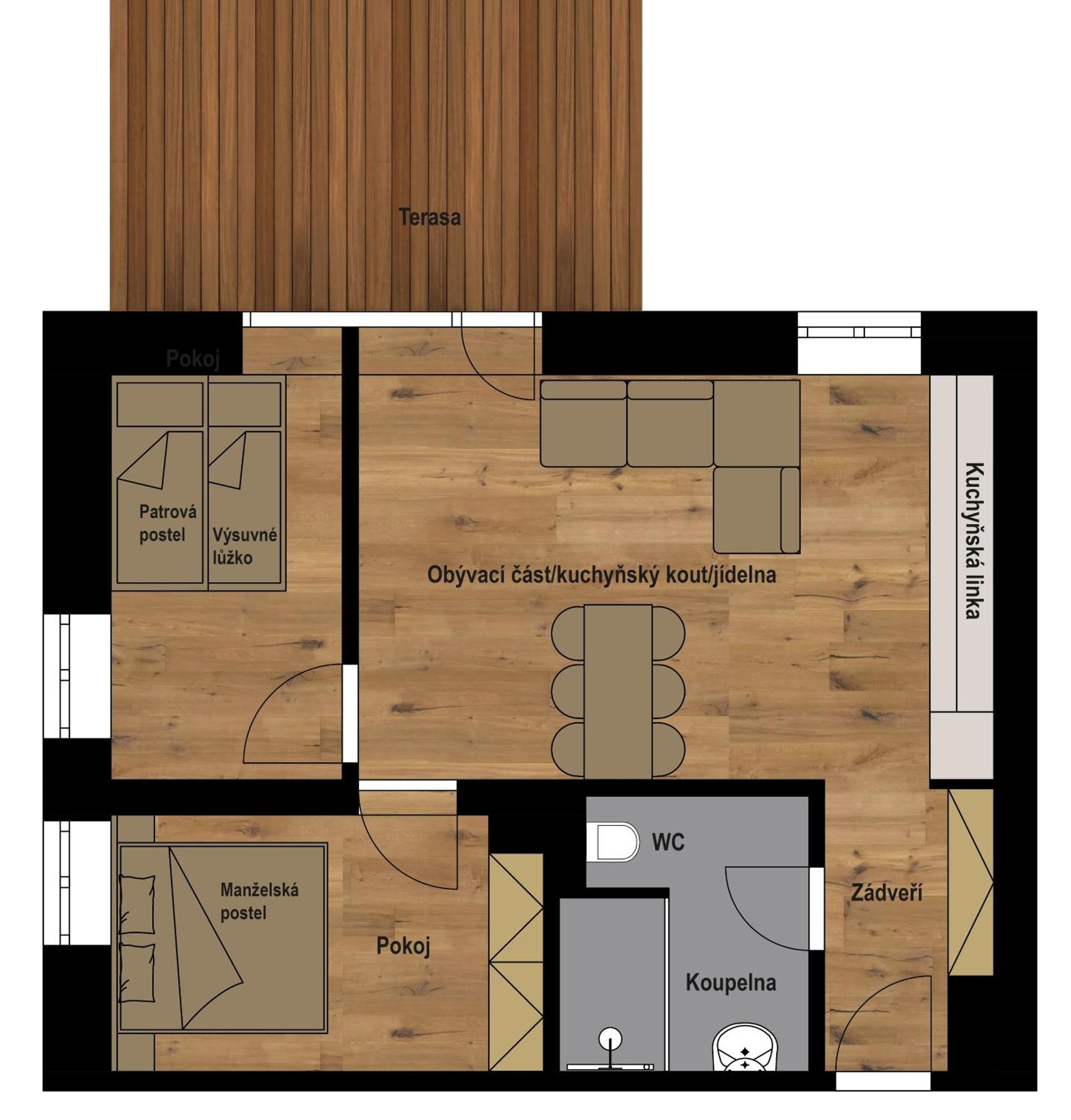 Apartmany Barth Holiday - Rezidence Maj เปตส์ปอตสเนซโค ห้อง รูปภาพ