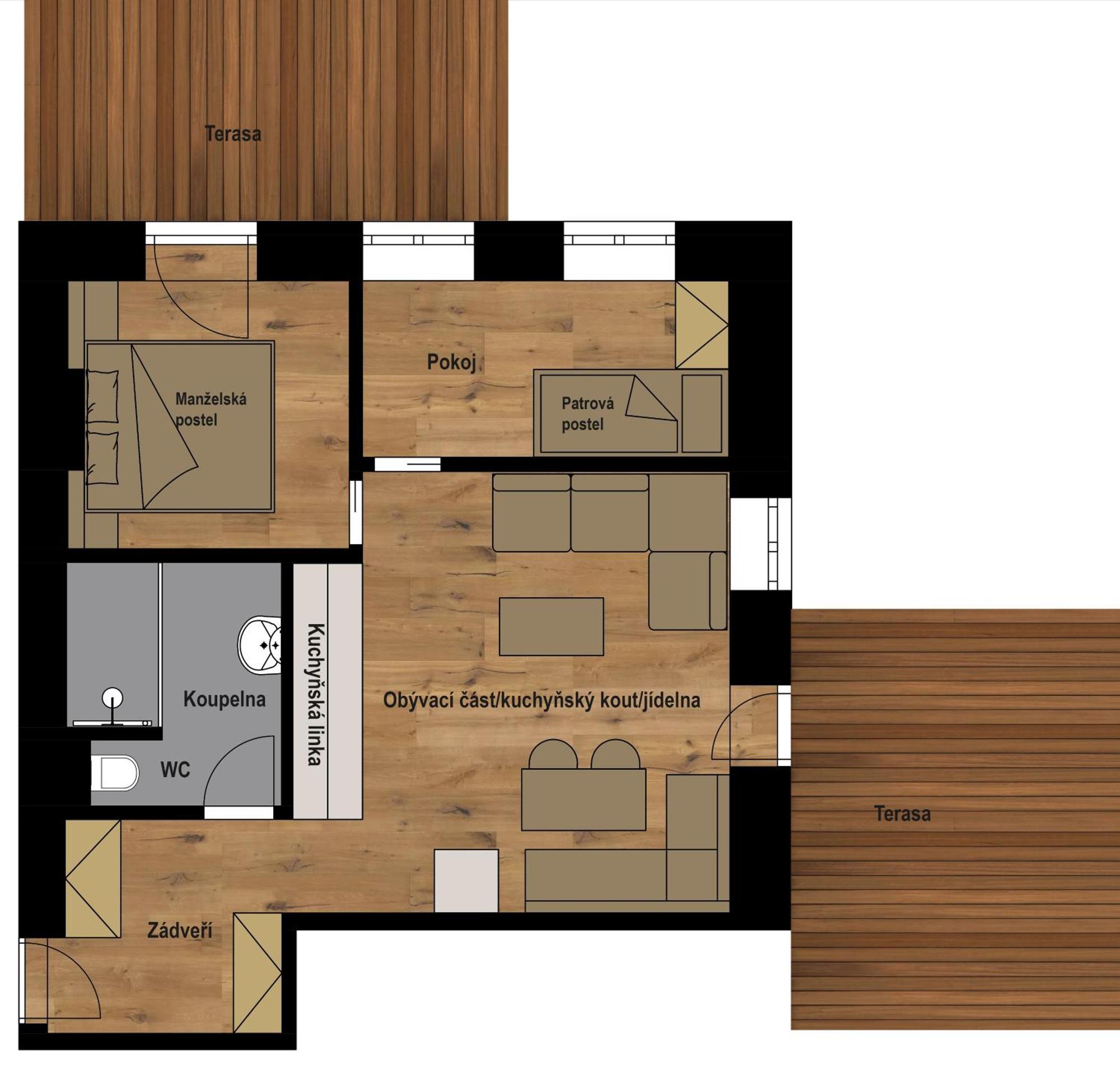 Apartmany Barth Holiday - Rezidence Maj เปตส์ปอตสเนซโค ห้อง รูปภาพ